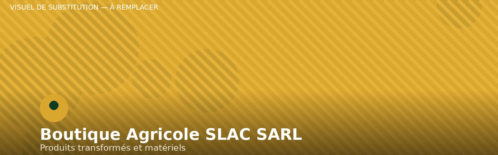 Boutique agricole SLAC SARL